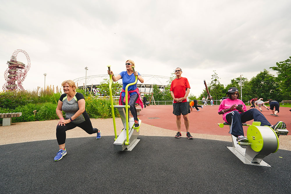 Intergenerational Smart Energy Outdoor Gym The Great Outdoor Gym Company